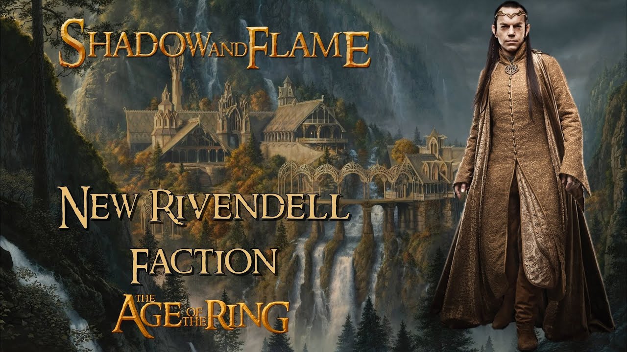 Shadow and Flame 2.0 I The New Rivendell Looks Awesome  ! I BFME  #letsplay #gameplay
