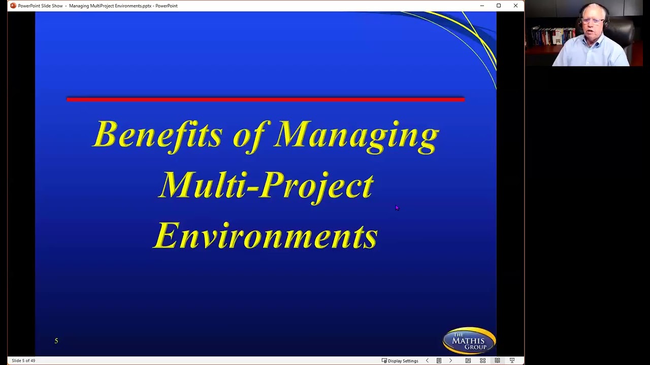 Managing Multi Projects Webinar - 04/11/25