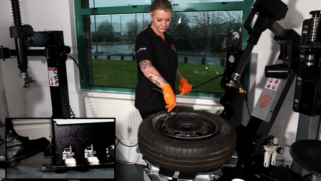 How To Change A Tyre Using A Tyre Changer