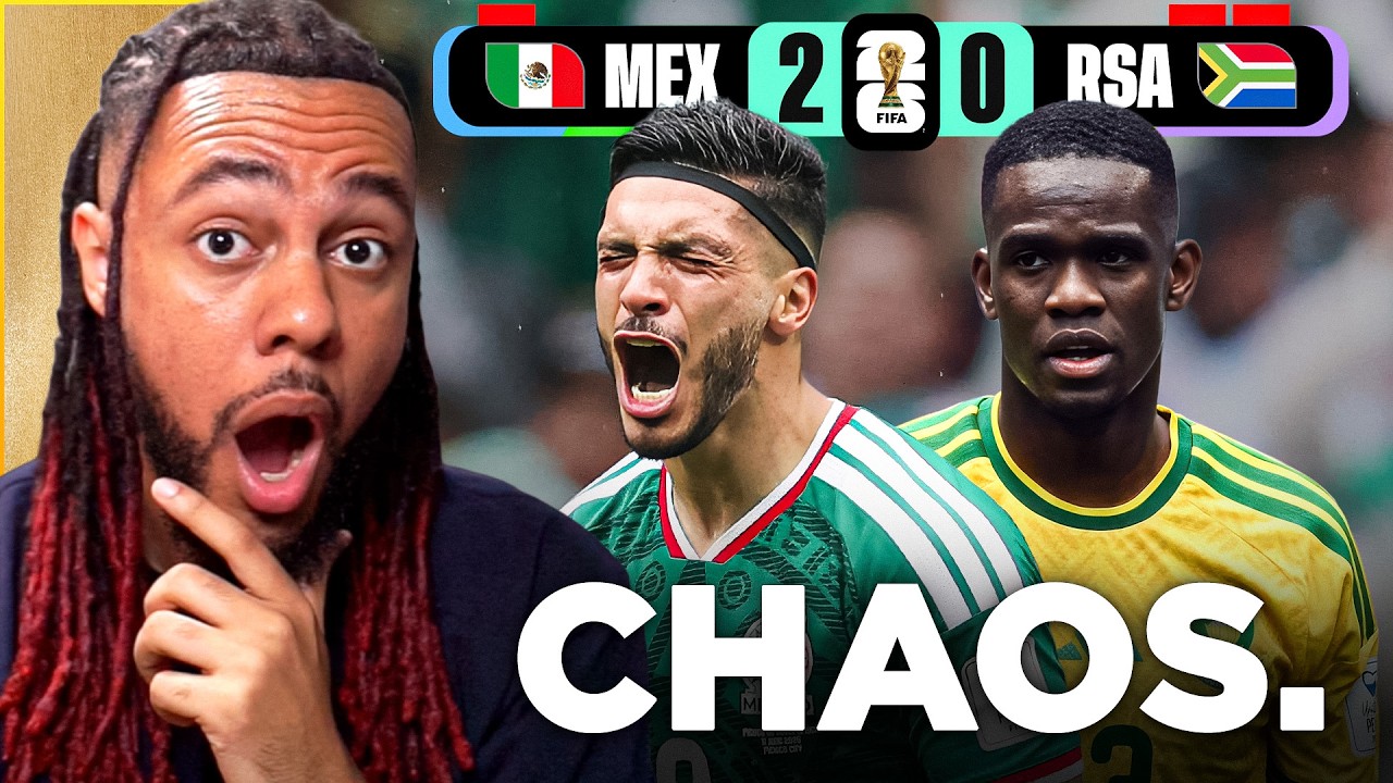 МЕКСИКА 2-0 ЮЖНАЯ АФРИКА! ПОЛНЫЙ ХАОС В НАЧАЛЕ ЧЕМПИОНАТА МИРА! 🔥