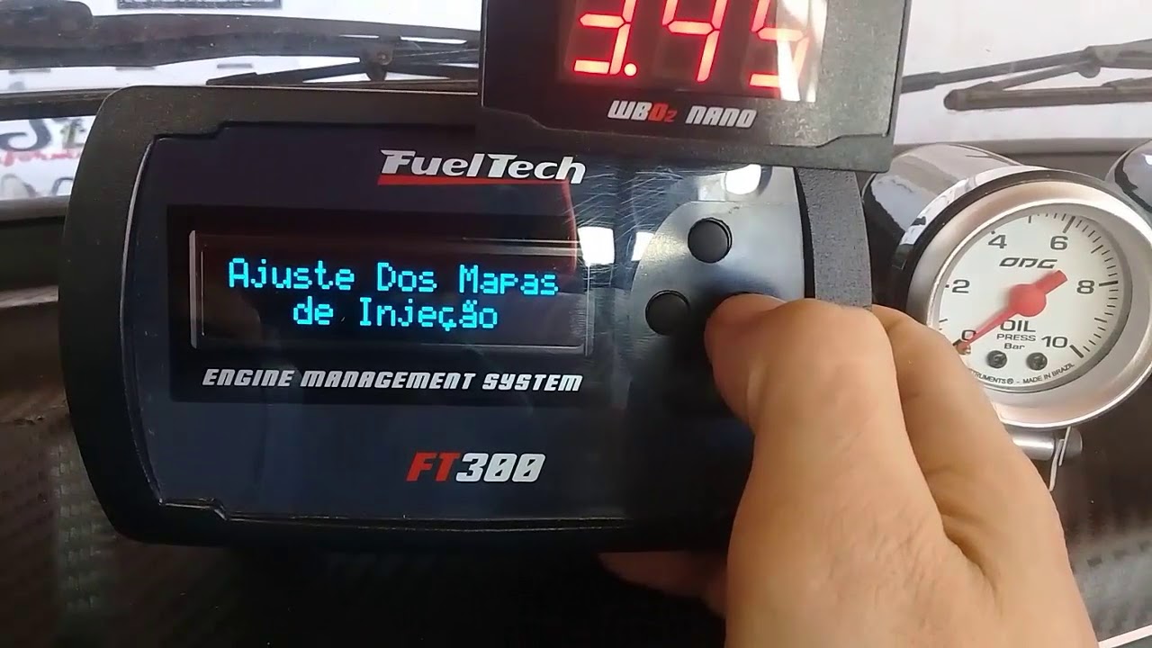 Configurando Fueltech FT300 MAP Básico
