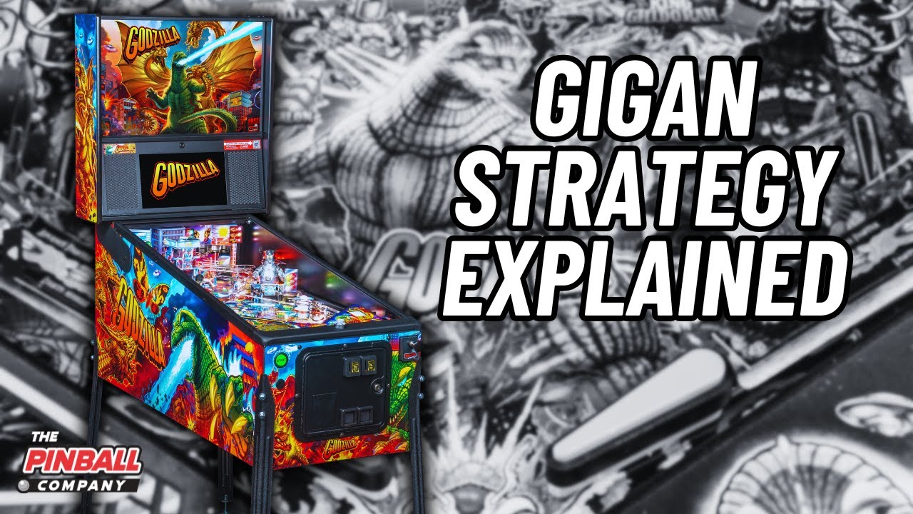 Godzilla Pinball Gigan Strategy - Stern Pinball (Part 1)
