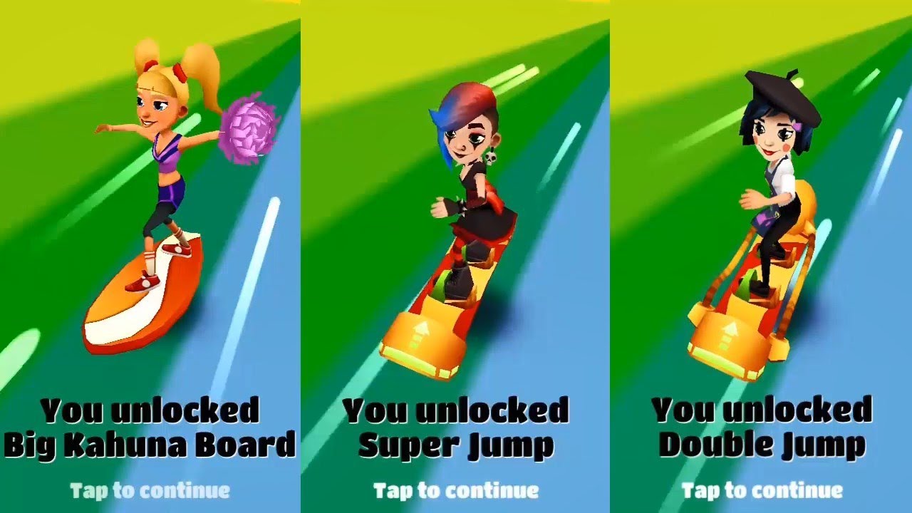 Subway Surfers - Shanghai COCO vs LUCY vs Tasha - Girls Characters Unlock Gameplay Fullscreen HD
