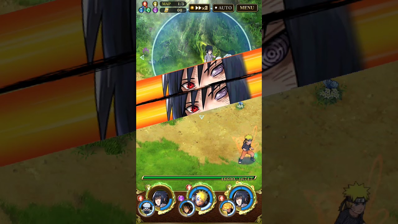 Naruto Blazing Super Impact Day Of The Deathmatch (SS) -50 Turns