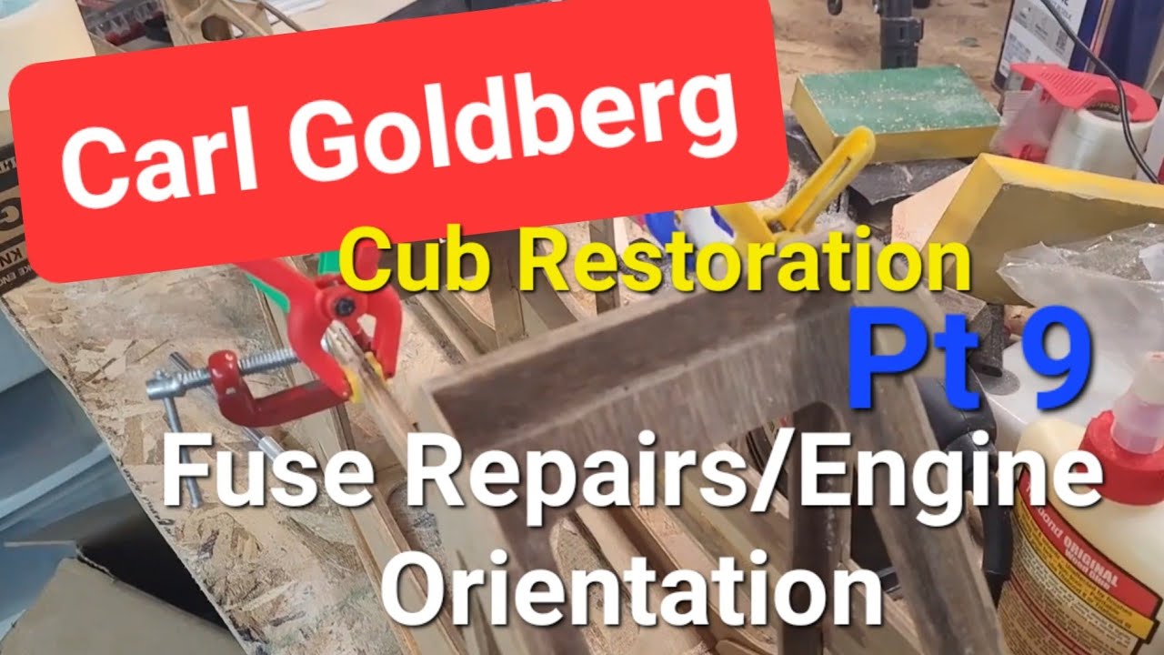 Реставрация мотоцикла Carl Goldberg Cub - Часть 9: Ремонт предохранителей/Ориентация двигателя?