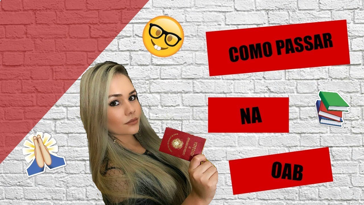 DICAS DE COMO PASSAR NA OAB SEM GASTAR DINHEIRO