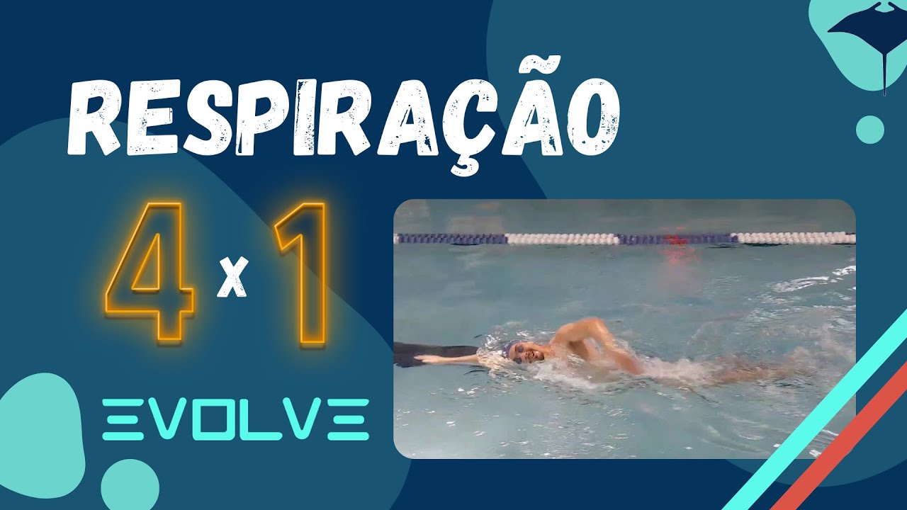 CRAWL RESPIRAÇÃO 4x1 (NATAÇÃO)