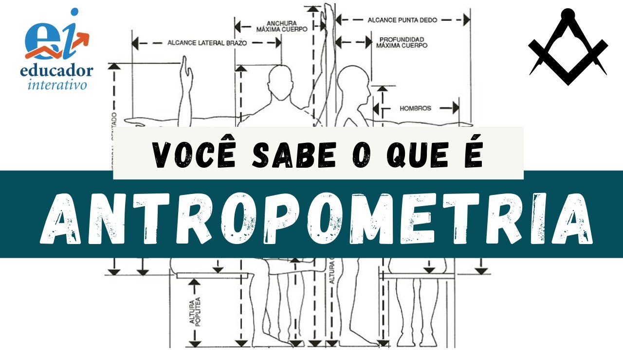 O que é Antropometria - Ergonomia e Desenho Universal 02