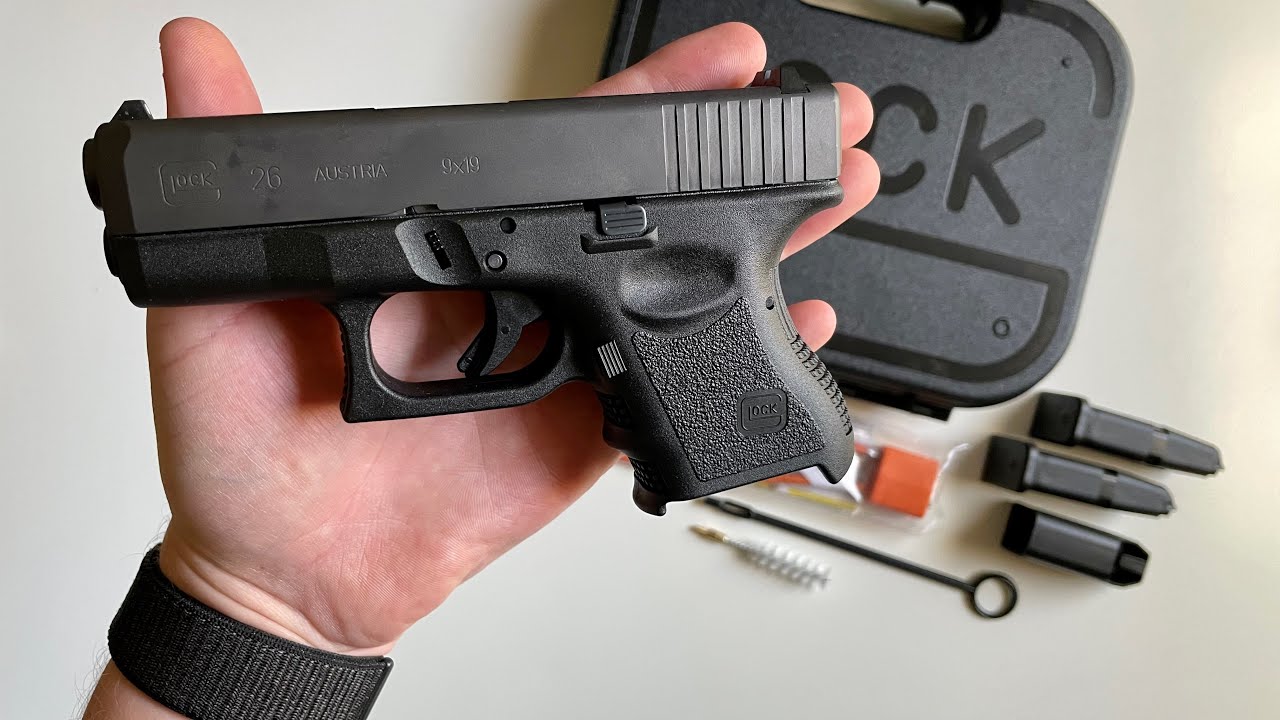 Распаковка — Glock 26 Gen 3