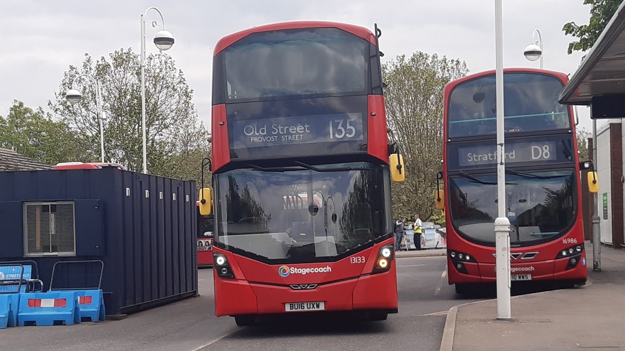 Shabby FRV: TFL Bus Route 135: Crossharbour, Asda - Old Street | Volvo B5LH Gemini 3 - Tower Transit