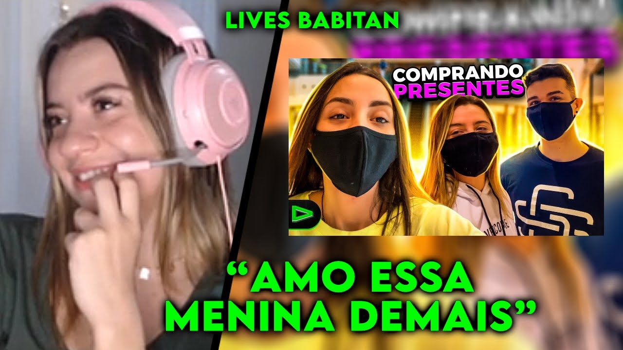 VOLTAN REAGINDO A QUASE DEU RUIM! FOMOS COMPRAR PRESENTE PARA O AMIGO OCULTO DA LOUD - LIVES BABITAN