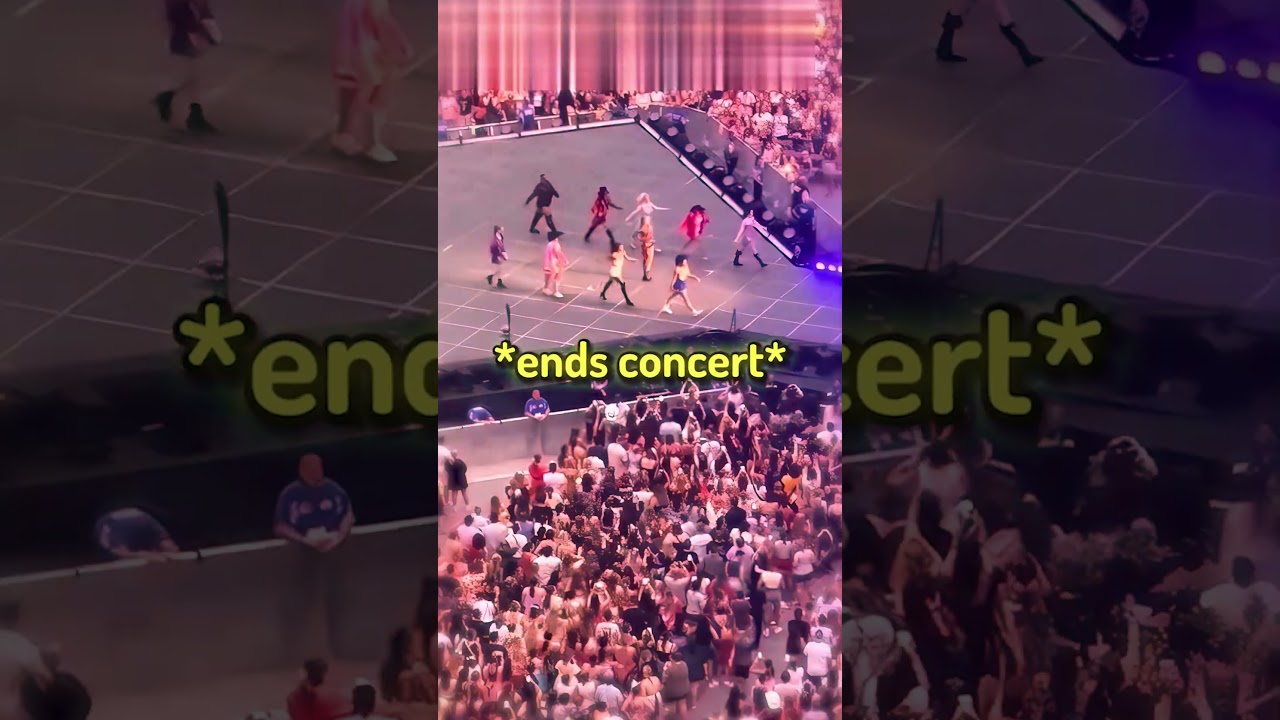 Taylor Swift Stage Malfunction 💥