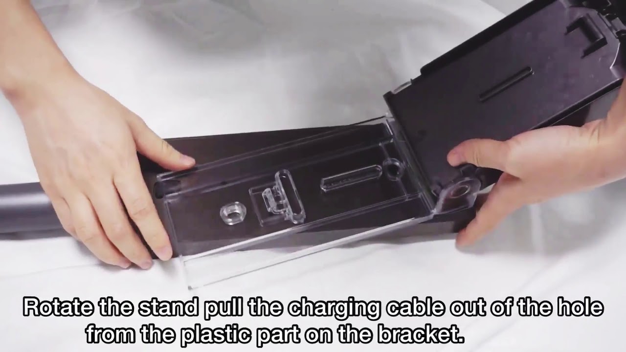 How to setup Dyson Vacuum Cleaner Stand Floor Dok with Round Base(Fit for  V6 V7 V10 V11)