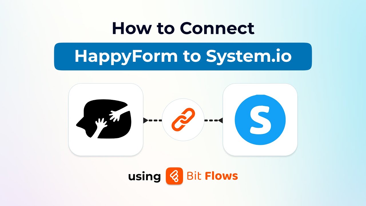 How to Connect HappyForm to System.io Using Bit Flows | WordPress Automation Tutorial