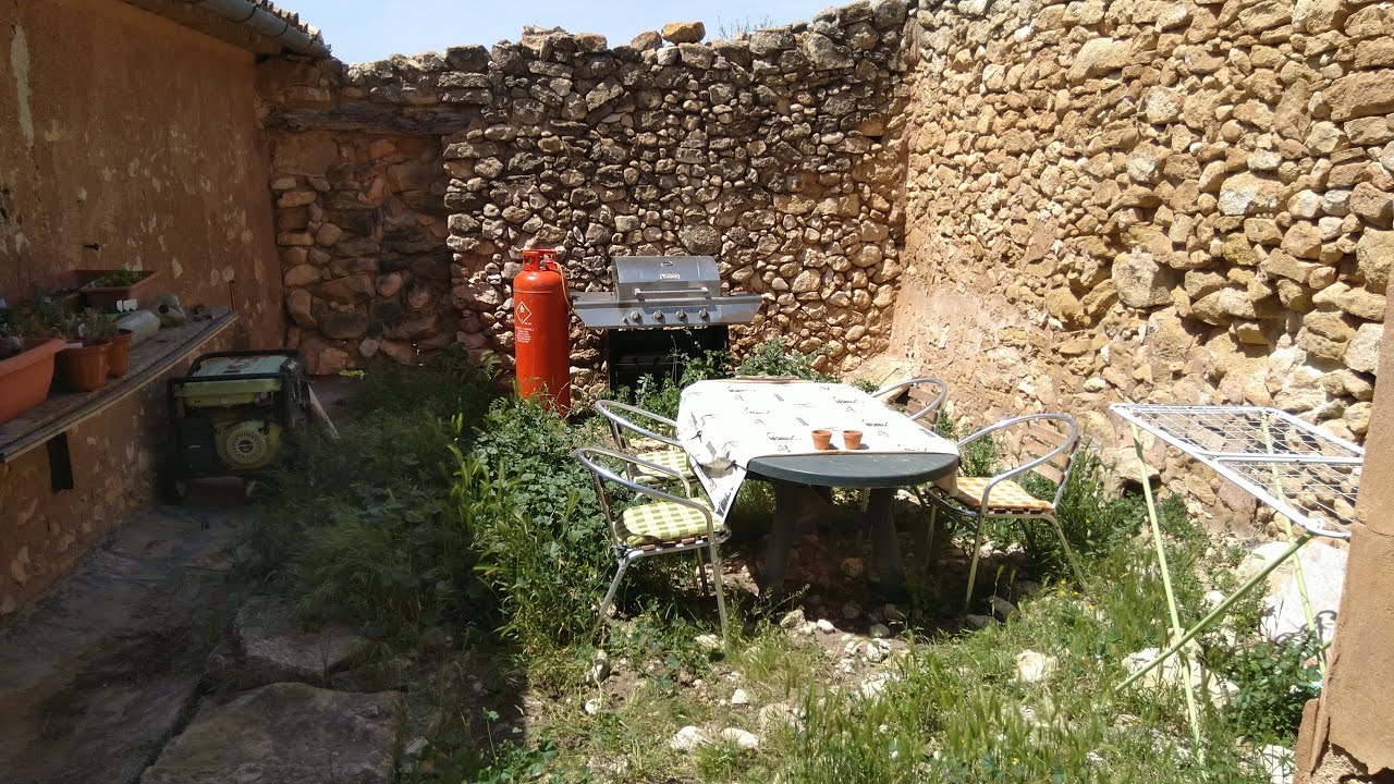 We turned this into a fabulous outdoor living space