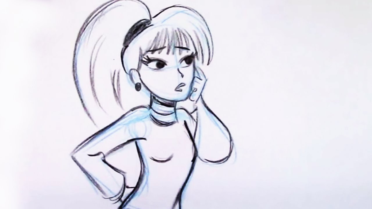 Draw a Female Pose - For Beginners