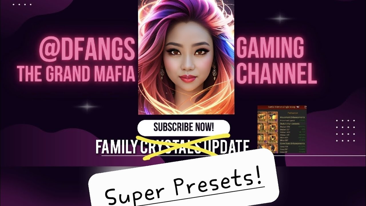 The Grand Mafia - Super Presets @DFangS #thegrandmafia #tgmafia #gaming #gamer #games #gamergirl