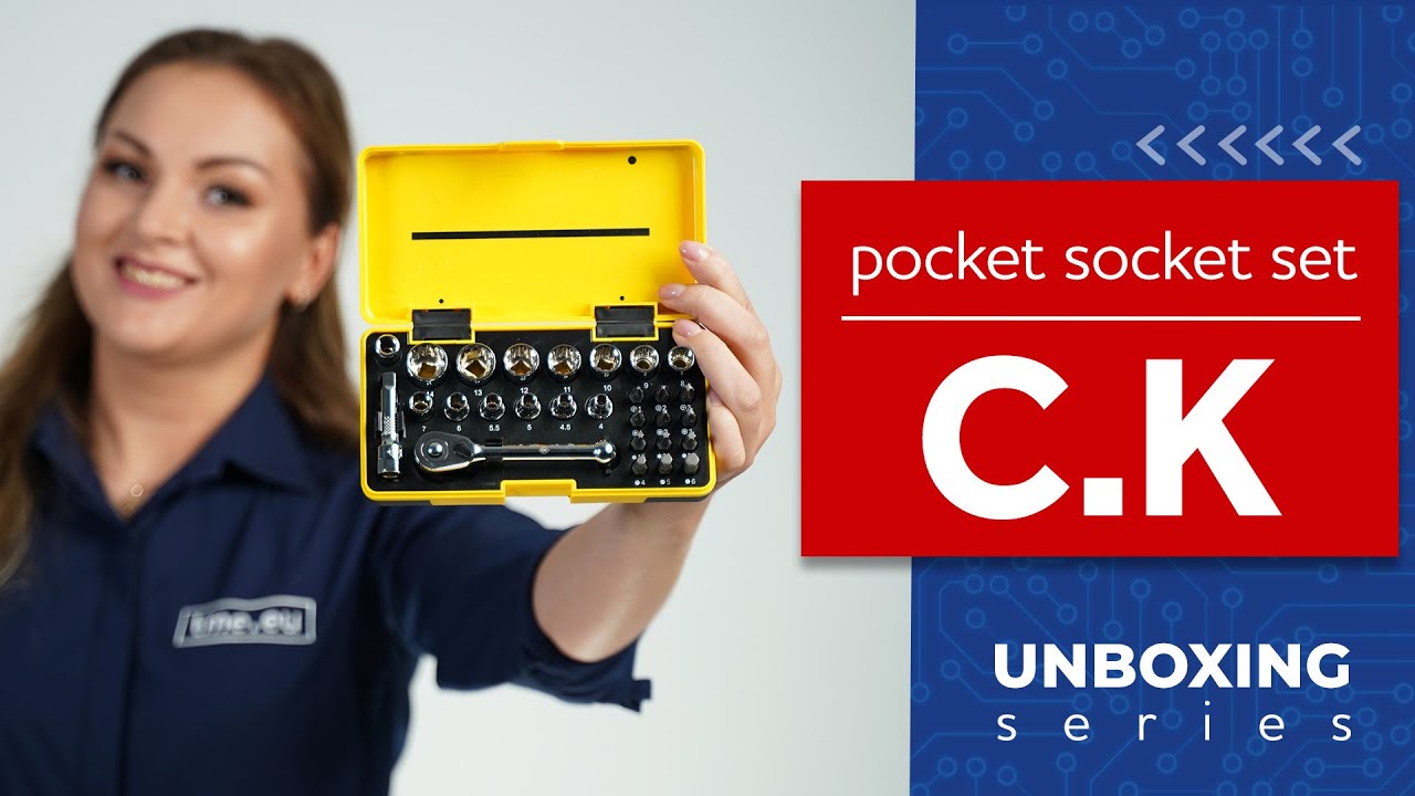 Ratchet Pocket Socket Set - CK T4654 [UNBOXING]