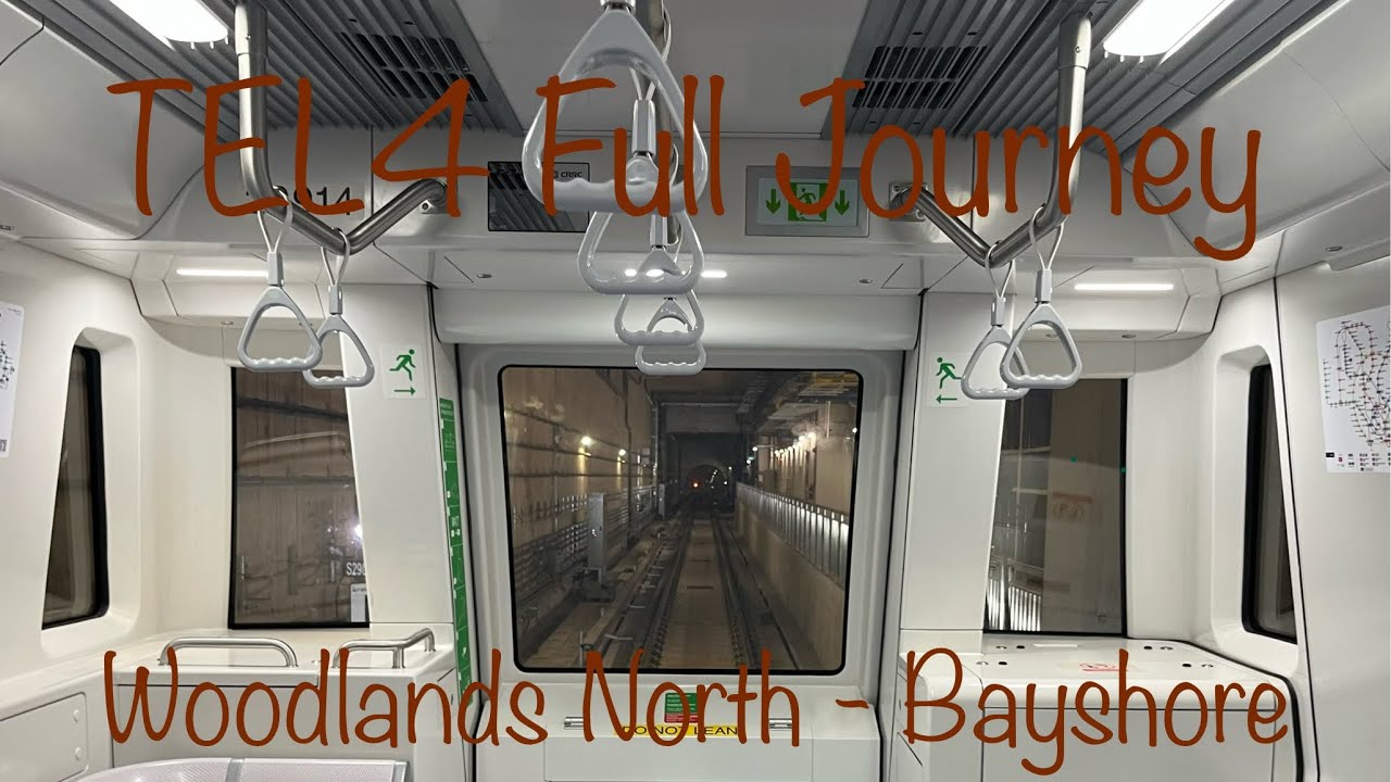 [4K] Thomson-East Coast Line (TEL4) Full Journey South Bound (2091)
