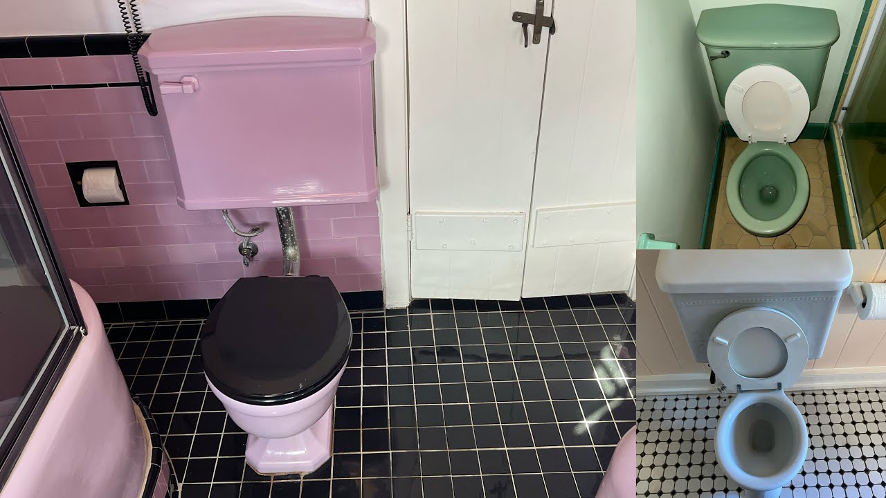 1921 House With Mixed 1920’s-1930’s Vintage Toilets!