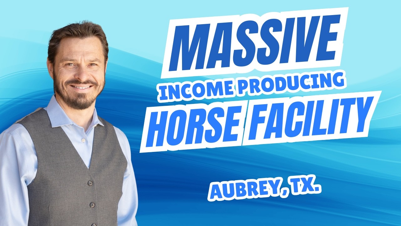 Horse Ranch For Sale - Equestrian property for sale - North Texas Real Estate - Austin Holtzman