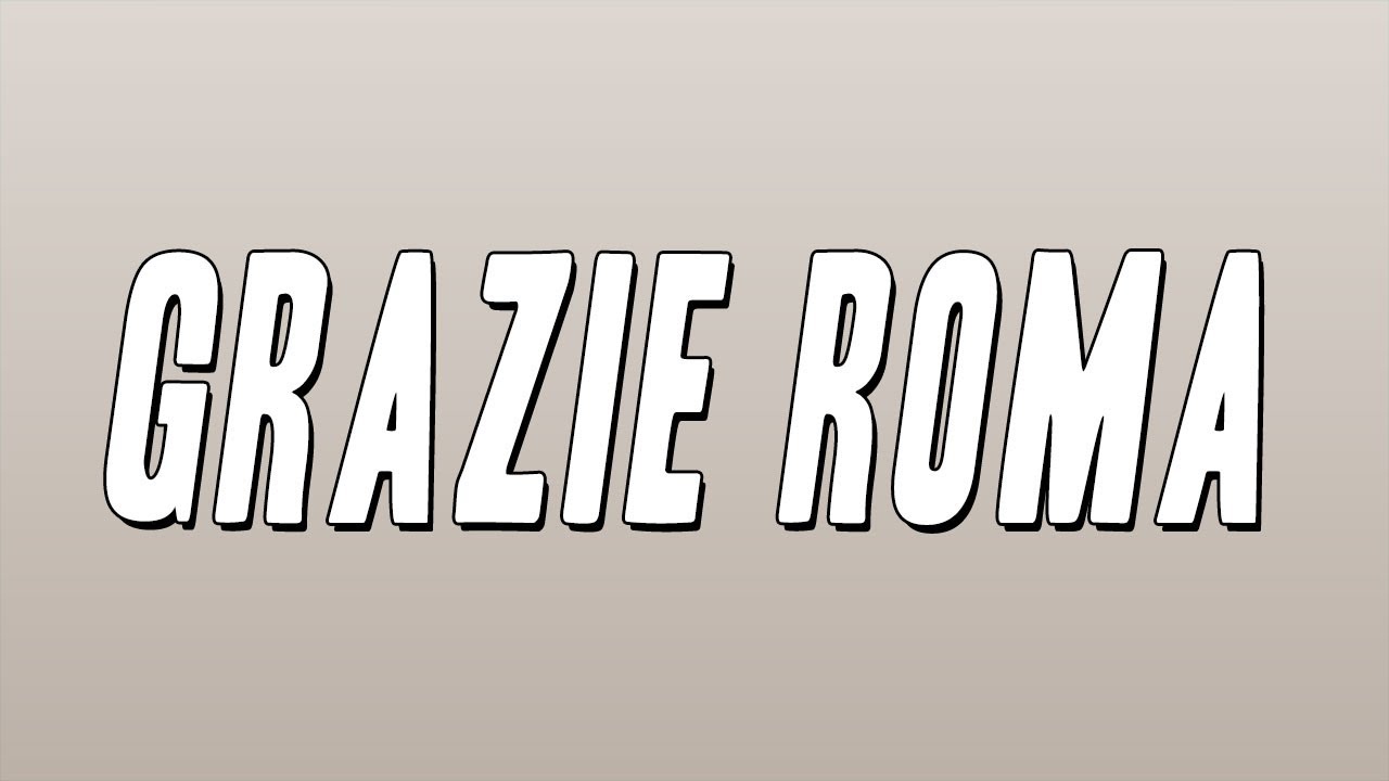 Antonello Venditti - Grazie Roma (Testo)