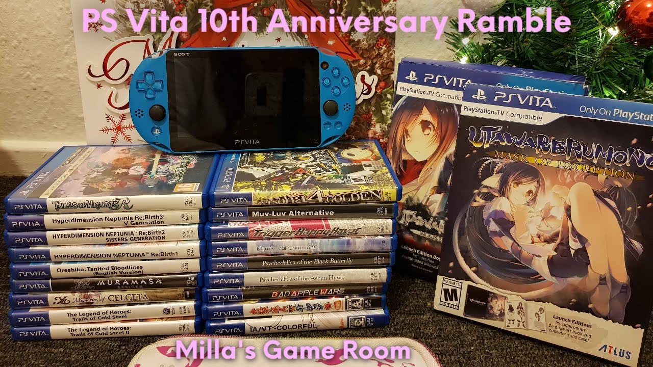 PS Vita 10th Anniversary Ramble - Milla's Game Room