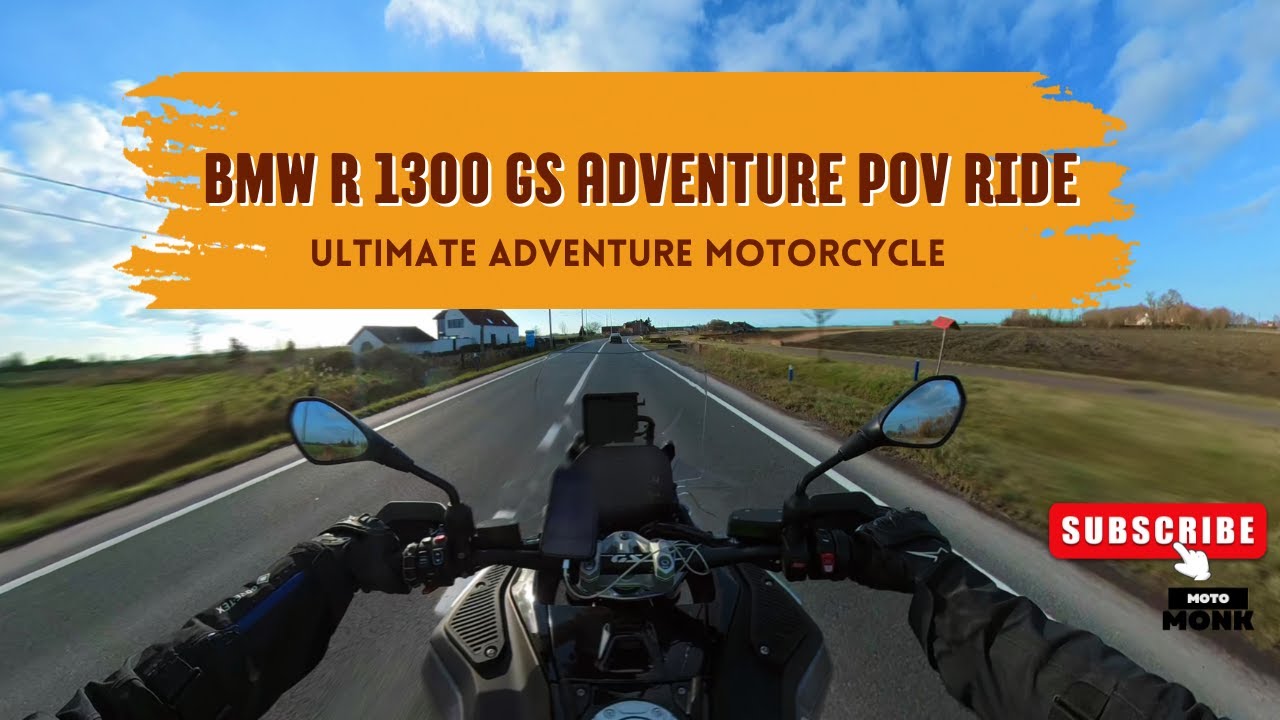 BMW R 1300 GS Adventure POV Ride | Ultimate Adventure Motorcycle