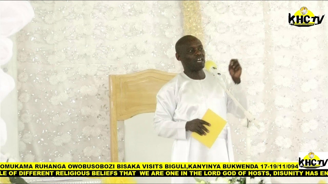 OMUKAMA RUHANGA OWOBUSOBOZI VISITS ,BIGULI,KANYINYA BUKWENDA