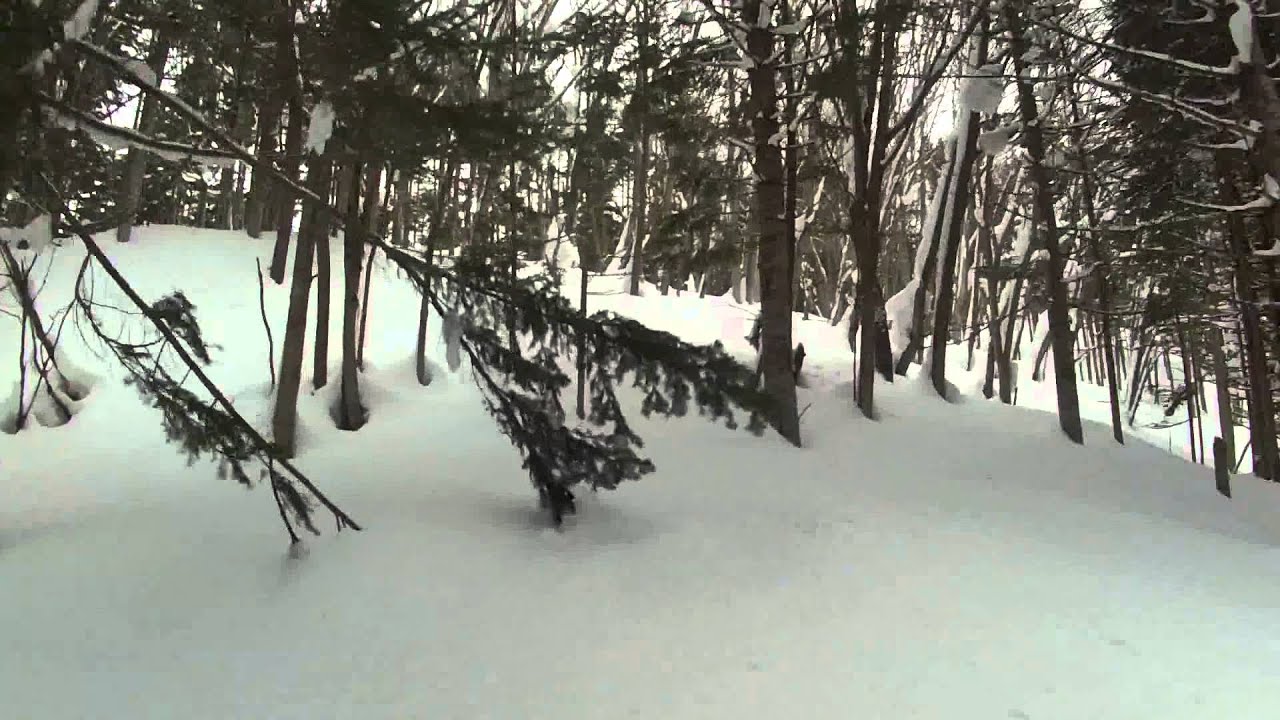 ②スノーバイクで沢遊び　UFO SNOWBIKE　MOUNTAINHORSE FROZENMOTO