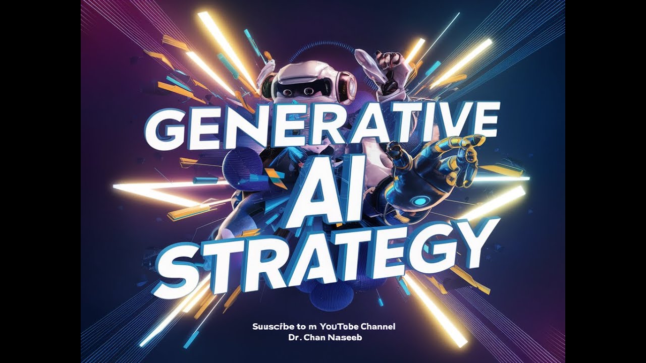 Generative AI Strategy | Dr  Chan Naseeb #generativeai #strategy