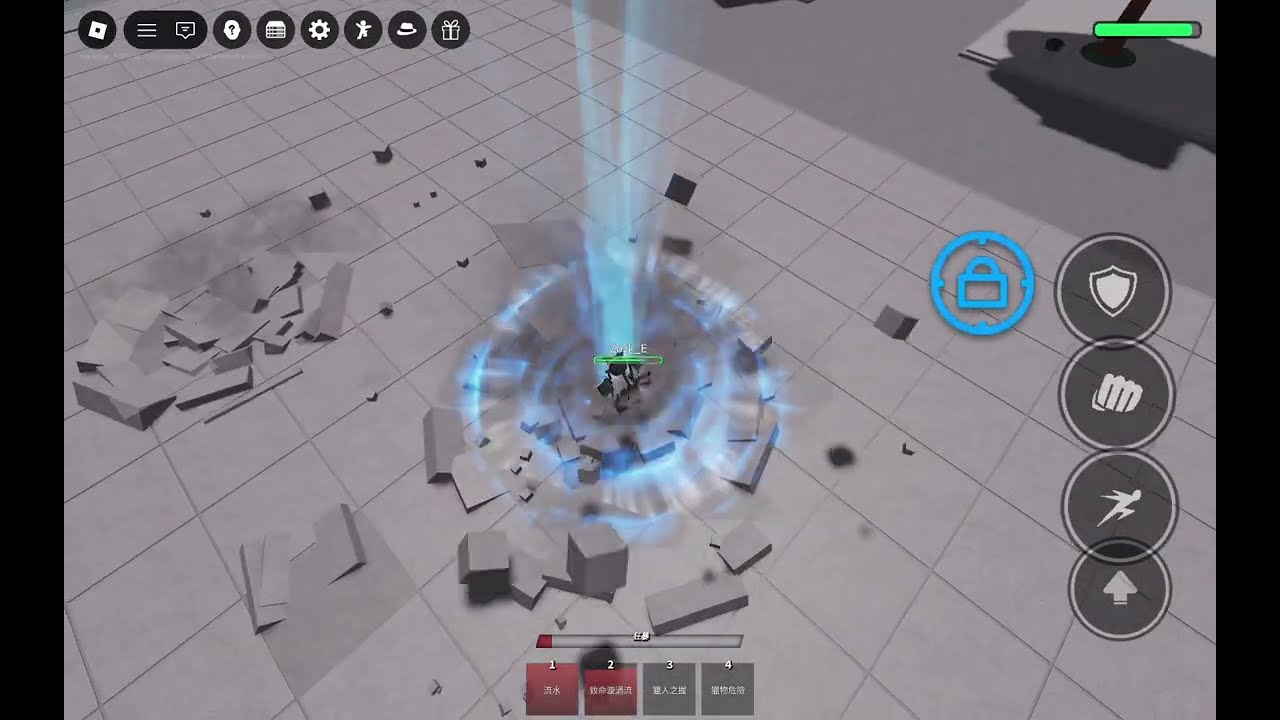 我和我好友在最強戰場PvP，（裡面有惡狼1接2）誰會贏？#Roblox
