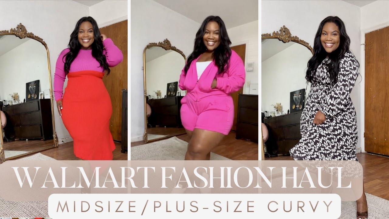 Walmart Spring/Summer Fashion Haul 2022 | Midsize/Plus-Size Fashion Haul | Curvy Fashion Try-On Haul