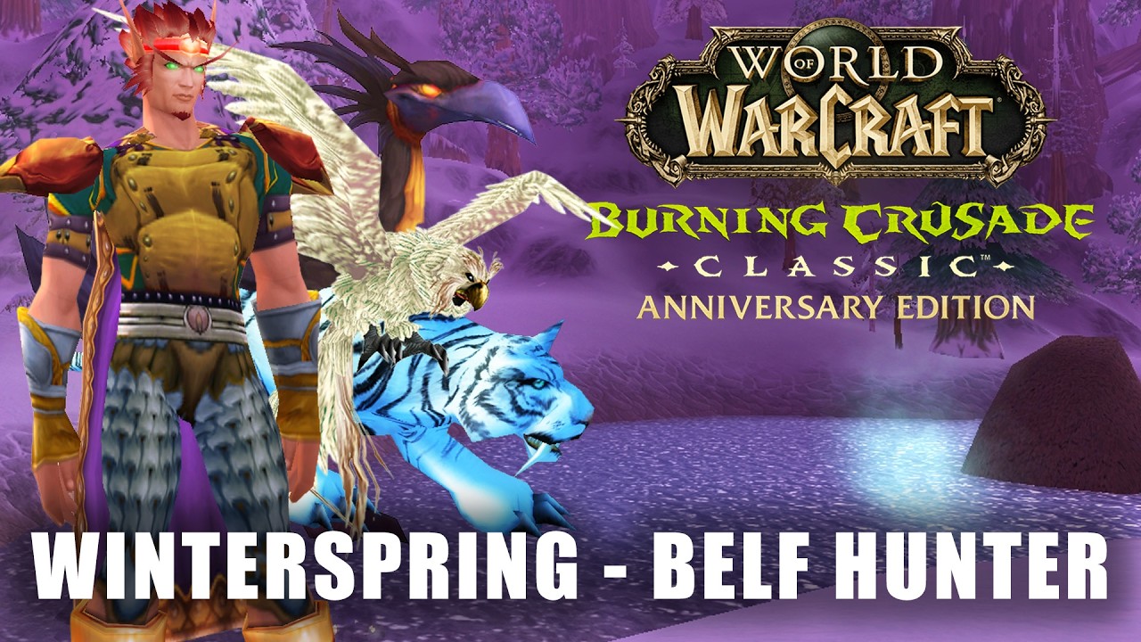 Level 57 In Winterspring - World Of Warcraft Burning Crusade Classic Anniversary