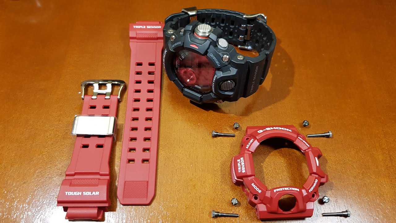 Casio G-Shock GW-9400-1ER RANGEMAN - przebieramy Romka na czerwono [PL]