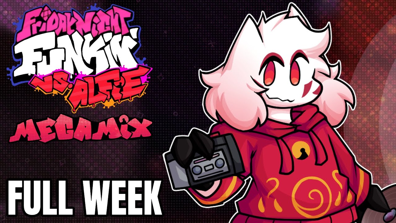 Friday Night Funkin' VS Alfie Megamix Full Week Mod!