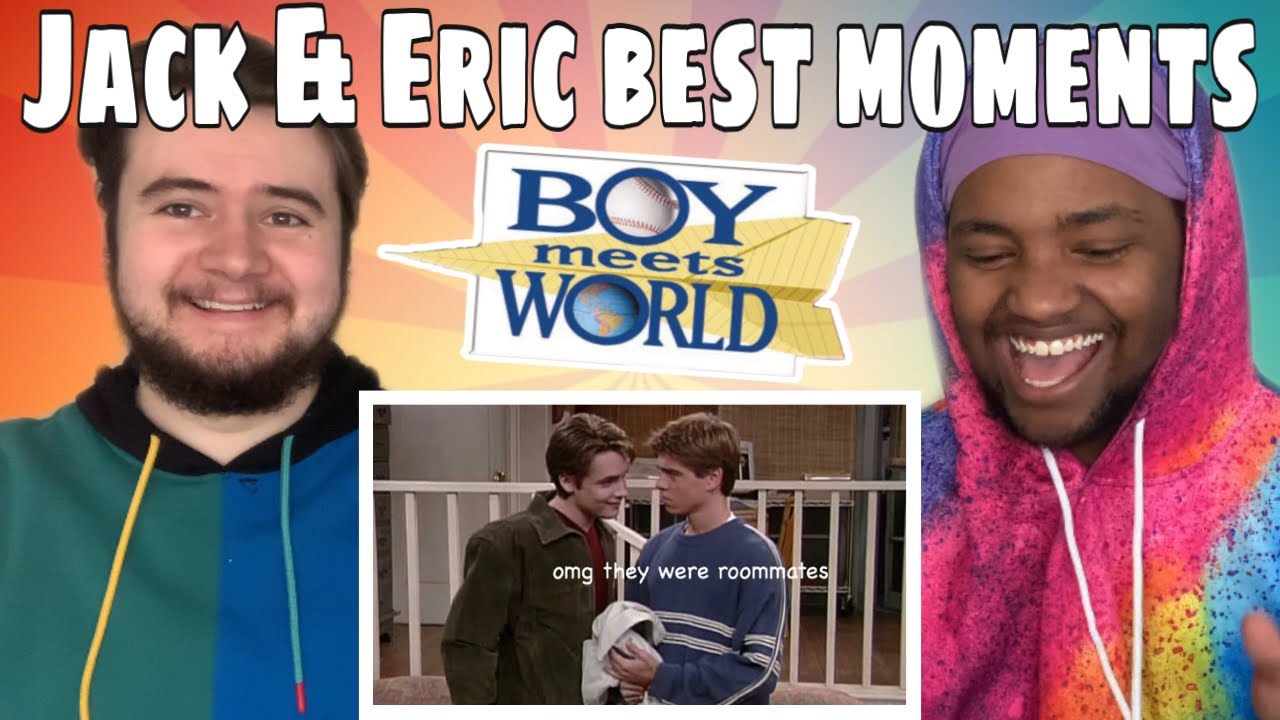 jack and eric being the best couple on boy meets world for 9 minutes straight REACTION