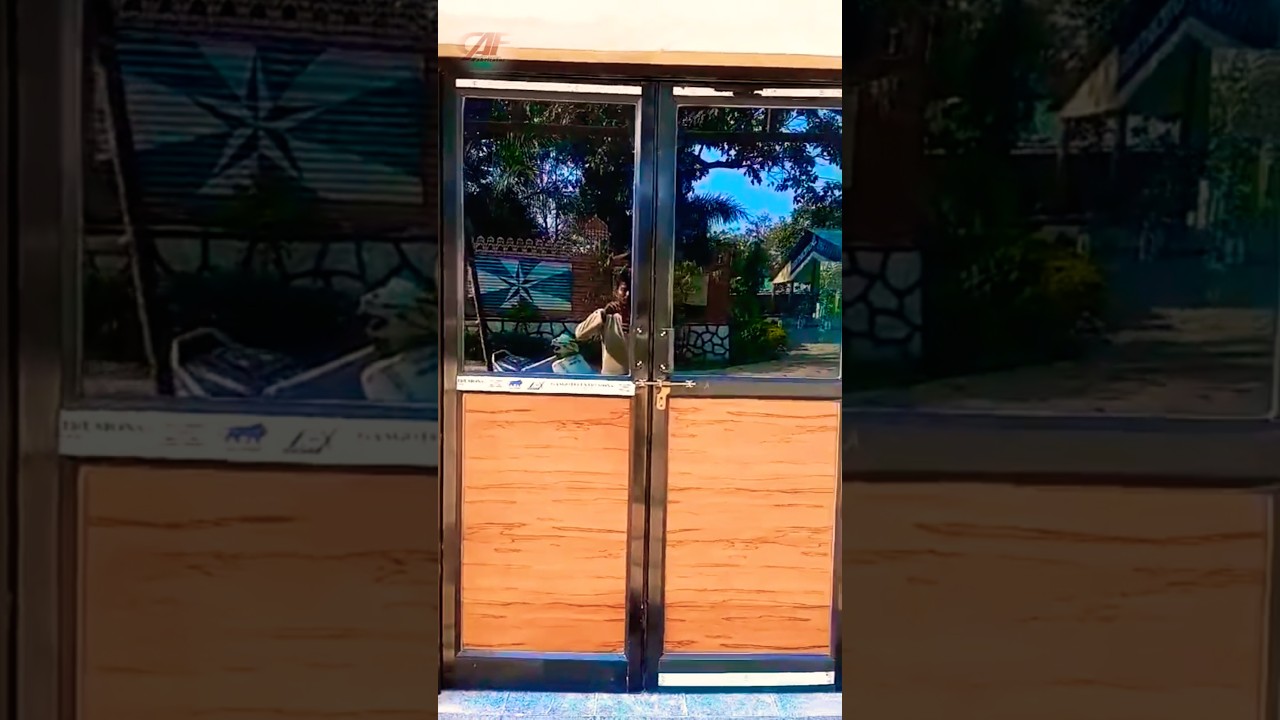 Aluminium Door Vertical Door Aluminium Design #shorts #aluminium #glass #doors