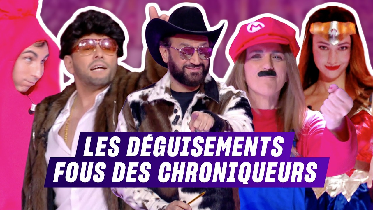 Les chroniqueurs défilent avec des déguisements incroyables