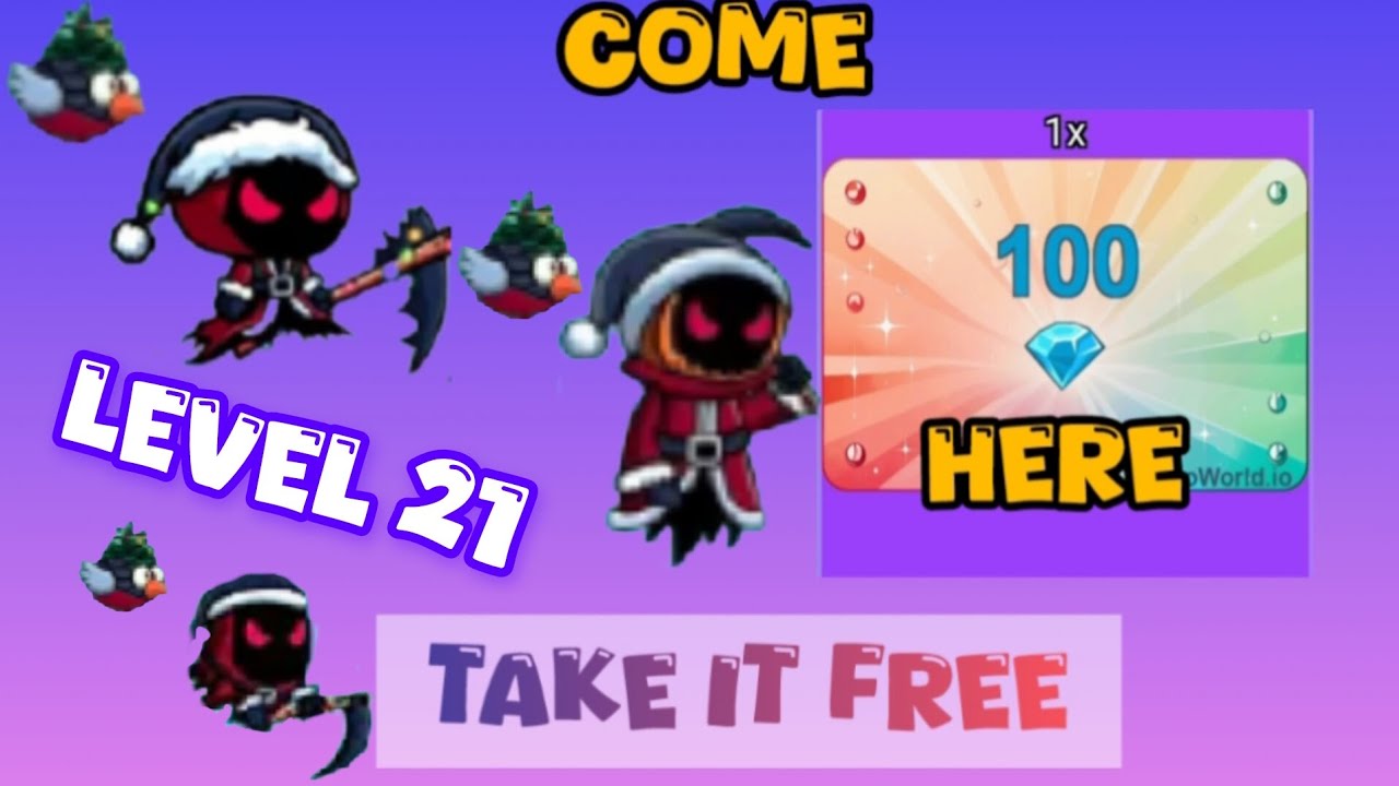 Evoworld i.o| 21 LEVEL!//💎Free gems  All Animals Evolution With XMAS REAPER %100 bonus code  #update