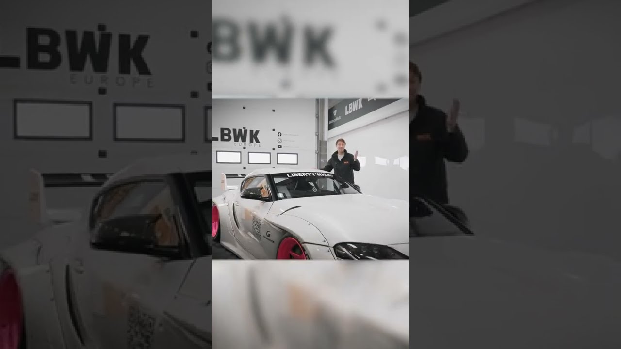 Liberty Walk Supra..beast on steroids! Take the car or Cash? #botb #shorts #libertywalk #toyotasupra
