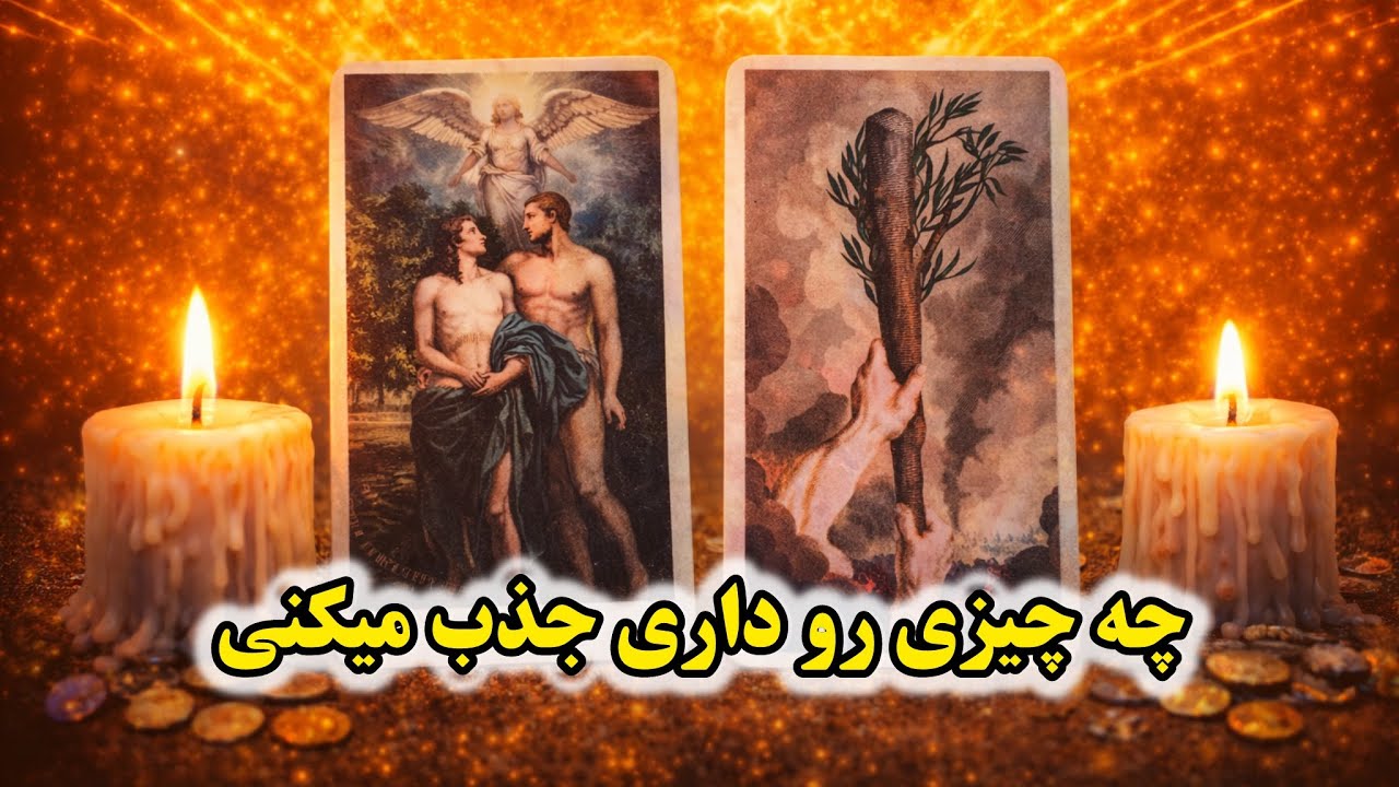 چی رو داری توی‌زندگیت جذب میکنی🤸🏻‍♂️🌟😍فال تاروت فارسی