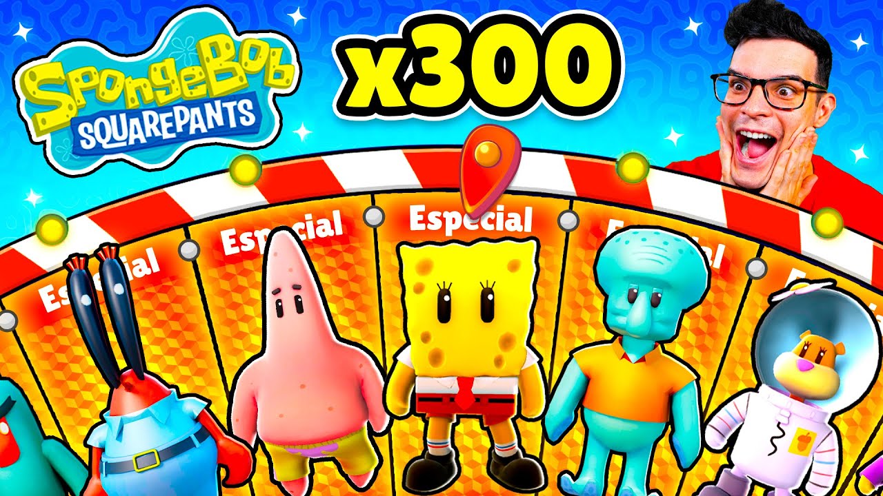 COMPRO TODAS las SKINS de BOB ESPONJA y PATRICIO en Stumble Guys!