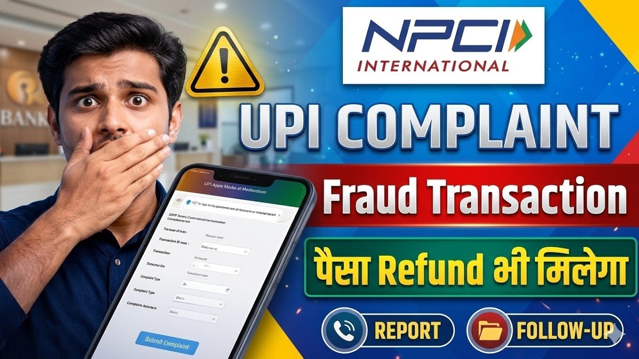 NPCI UPI Complaint Kaise Kare 2026 | How to UPI Complaint In NPCI | NPCI UPI Complaint Process