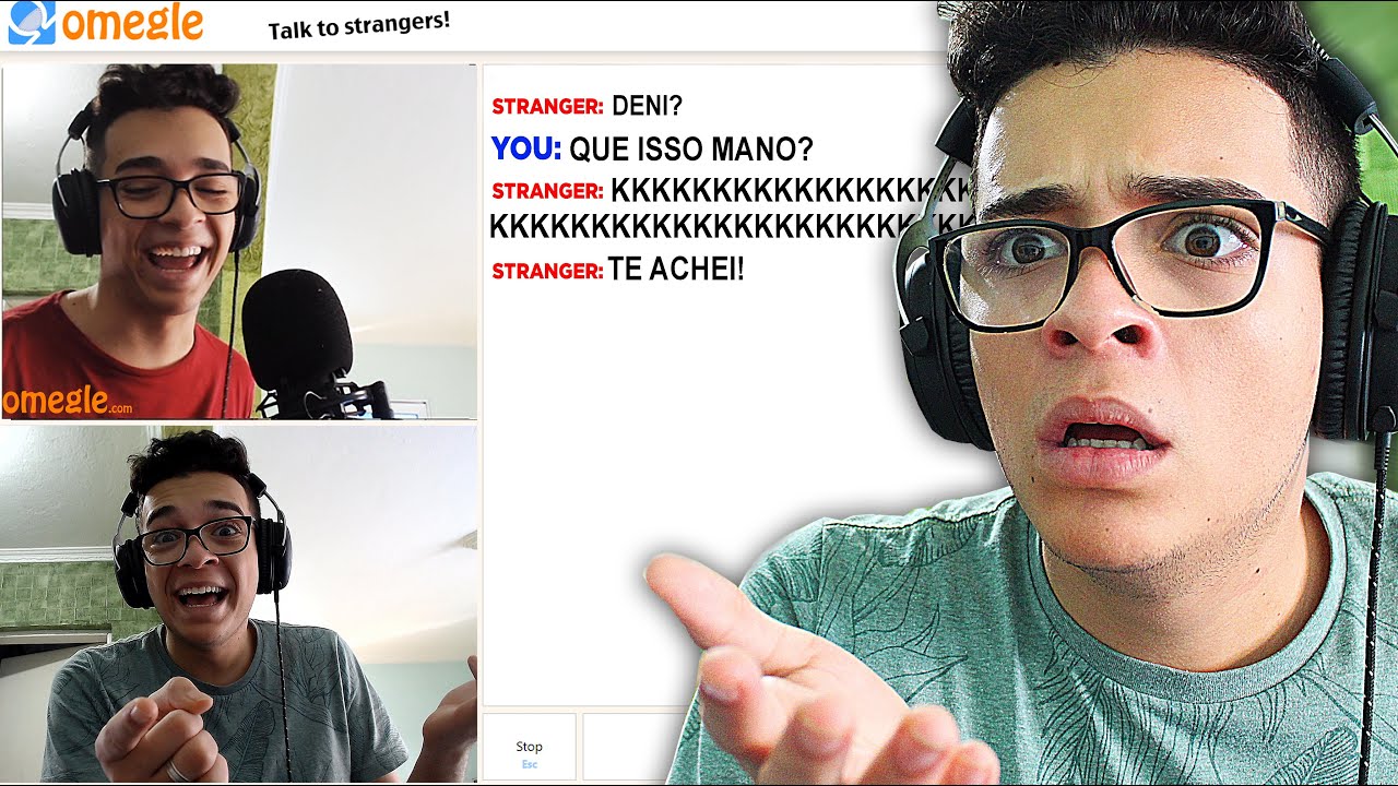 ENCONTREI UM FAKE MEU NO OMEGLE???