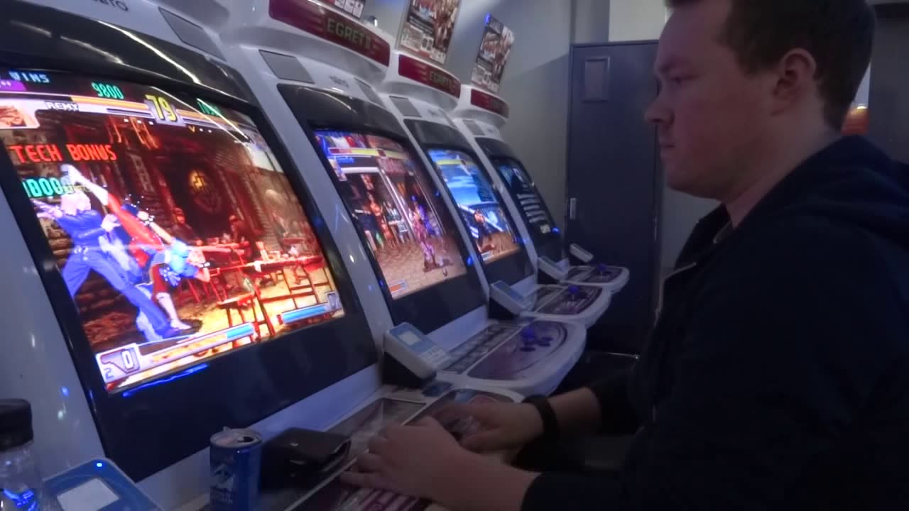 3rd Strike Japanese Arcade - Remy Vs Chun
