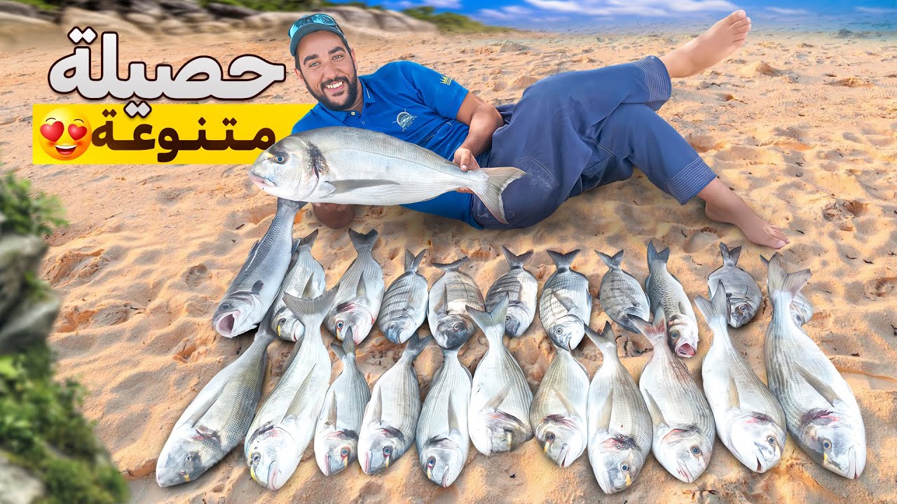 خرجة صيد رائعة توجة بحصيلة متنوعة ممتازة 🎣😍