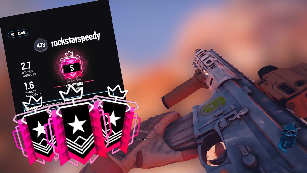 The #1 *BEST* PS5 Controller CHAMPION EVER! - Rainbow Six Siege Console Champion