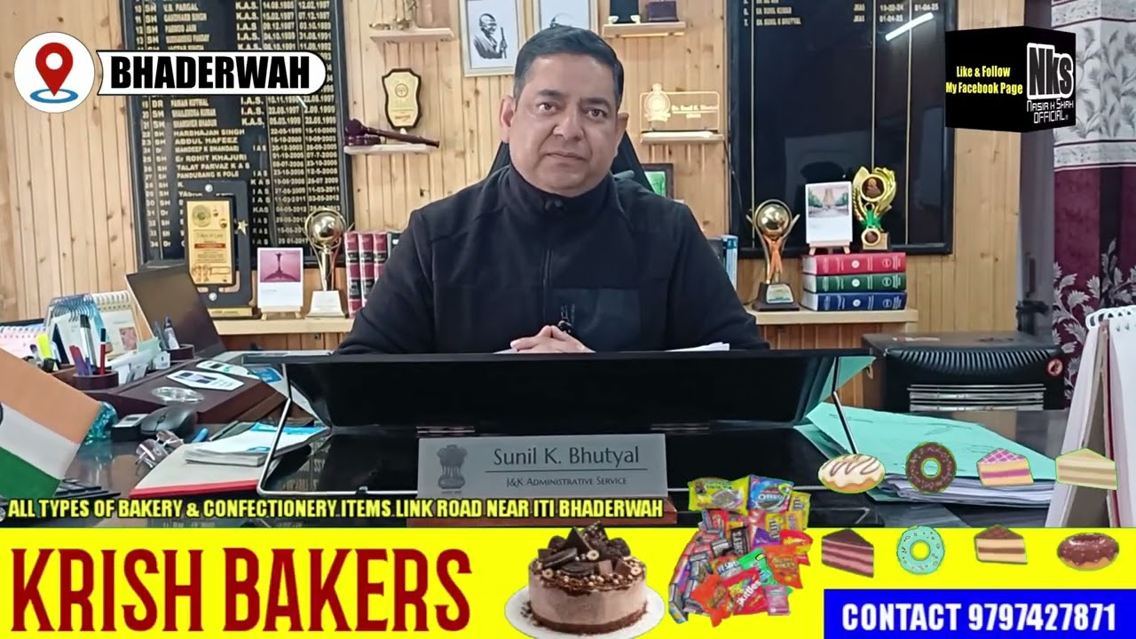 ADC Bhaderwah Sunil kumar Butyal congratulates people on Ramadan 