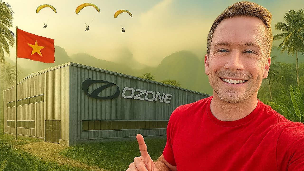 How Paragliders Are Made - Inside Ozone's Factory!